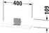 Duravit Sivida Spiegel Ablage 400x115x35mm SV74300BDHH0000
