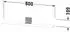 Duravit Sivida Spiegel Ablage 800x115x35mm SV7432010180000