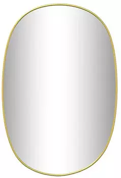 vidaXL Wandspiegel Golden 60x40cm (348218)