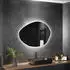 Home Deluxe MAY LED-Spiegel asymmetrisch 80x100cm (61172)