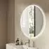 Kludi Luma Spiegel rund 80x80cm LED-Beleuchtung Heizung Berührungssensor (17SP0200)