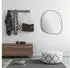 Finebuy Wandspiegel organische Form asymmetrisch rahmenlos 53x60cm (FB102152)