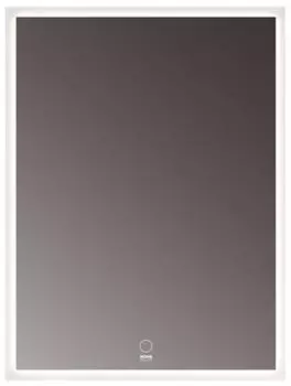 Home Deluxe NOLA LED-Badspiegel, rechteckig, 60x80cm, 38W, beschlagfrei