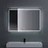 doporro LED-Spiegel-02 Badspiegel 100x80cm dimmbar Beschlagfrei Touch (LED-Spiegel-02)