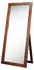 Massivmoebel24 Oxford Standspiegel Akazienholz nougat lackiert 75x175cm (09-390-620-0119)