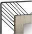 Atmosphera Joe Spiegel Metall Schwarz 45x45cm (ATM-162315B)