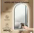 HOKO Detroit Bogenspiegel LED 60x100cm, Touch, 2700-6500K, Antibeschlag (Detroit)