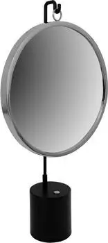 Kayoom Eleganca 325 Runder Tischspiegel 75cm Schwarz/Silber