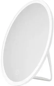 Avide LED Schminkspiegel mit Akku, Rund (ABLDL-M-R)