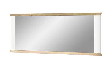 xonox.home Aarhus Wandspiegel Wei&szlig; matt / Nox Oak, 165x63x4cm (Aarhus)