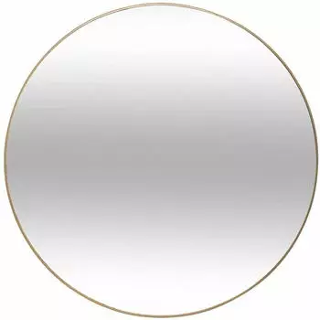 Atmosphera Alice Runder Spiegel Metall Gold Ø76cm (ATM-179422B)