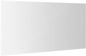 Sapho Plain & Cosmetico Spiegel 120x60cm, rechteckig, abgerundete Ecken (1501-29)