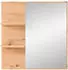Innostyle BARI Garderobenspiegel MDF, Artisan Eiche Nachbildung, 78x80x17cm