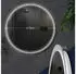 CLP Laconia Badspiegel rund LED dimmbar Bluetooth-Lautsprecher Anti-Beschlag Ø70cm (326281)