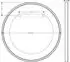 Hansgrohe Wandspiegel Axor Universal Circular 42848700