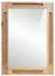vidaXL Badezimmerspiegel 50x70cm Massivholz Mango Braun (4018075)