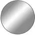 House Nordic Jersey Wandspiegel, rund, Ø40cm, Metall, Schwarz (4001200)