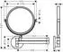 Hansgrohe Rasierspiegel Axor Universal Circular 42849700