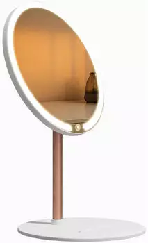 CLP Streep Schminkspiegel LED dimmbar 3 Licht-Modi USB-C wei&szlig; (326380)