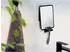 Wenko Quadro Antibeschlagspiegel Vacuum-Loc, Schwarz (71449800)