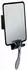 Wenko Quadro Antibeschlagspiegel Vacuum-Loc, Schwarz (71449800)