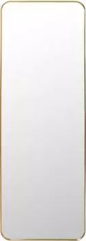 KARE Simply Wandspiegel Metall Rahmen Gold 200x70cm (70722)