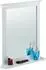Relaxdays Wandspiegel mit Ablage Bambus, rechteckig, 68x56cm (10025001_0)