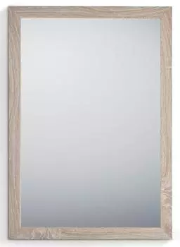 Mirrors and More KIM Wandspiegel mit Rahmen, Eiche hell, 48x68cm (92200368-0)