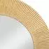 Atmosphera Milda Runder Metallspiegel, Gold, ø90cm