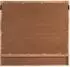 Woodkings Delhi Badspiegel mit Ablage & Schubkasten, Mangoholz, 80x75cm (A2079)