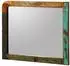 Massivmoebel24 Spiegel SIXTIES #115 Altholz mehrfarbig lackiert 100x80cm (09-390-815-0015)