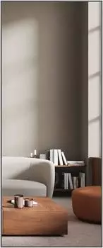 Nielsen Alpha Wandspiegel Aluminium, grau, 70x170cm