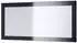 Vladon Lima V1 Wandspiegel rechteckig, schwarz hochglanz, 89x45cm