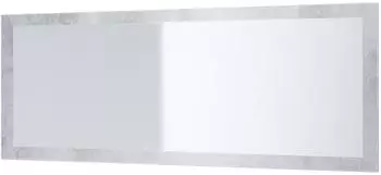 Vladon Lima V3 Wandspiegel rechteckig Beton Oxid Optik 139x55cm (50004820)