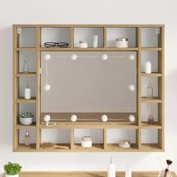 vidaXL Spiegelleuchten 2er-Set, wei&szlig;, Kunststoff (864915)