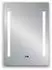 Mirrors and More Ilonka LED-Wandspiegel mit Zeitanzeige, rahmenlos (81790100)