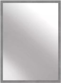 Nielsen Star Wandspiegel, Aluminium, grau matt, 50x70cm
