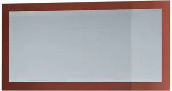 Vladon Lima Wandspiegel mit Rahmen, bordeaux hochglanz, 110x52cm