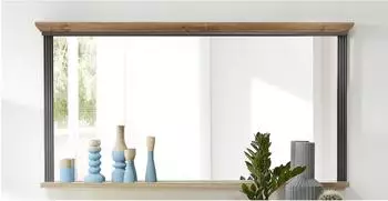 Innostyle Jasmin Wandspiegel graphit/Artisan Eiche, 142x74cm