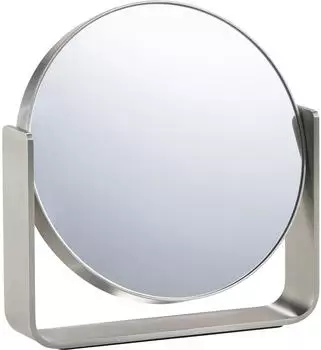 Zone Denmark Ume Tischspiegel 5-fache Vergr&ouml;&szlig;erung Stahl 19x19,5cm (34793)