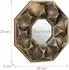 Relaxdays Wandspiegel Blume 25cm, 3er Set