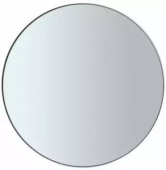 Blomus Rim Wandspiegel Stahl/Glas, weiß, 80cm