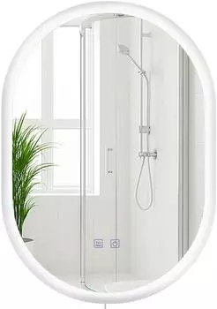 CLP Karishma Badspiegel LED 70x50cm, Anti-Beschlag, dimmbar, IP44 (326290)