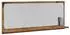 vidaXL Spiegelablage mit Regal, Altholz-Optik, 90x10,5x37cm (862526)