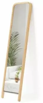 Umbra Bellwood Standspiegel Ganzkörper, Holz, natur, 156cm (1023037-390)