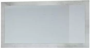 Vladon Wandspiegel Lima mit Rahmen, Beton Oxid Optik, 110x52cm