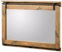 Spiegel Mango 114x6x80 Natur Lackiert Railway 178
