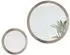 Vladon Globe Set runde Wandspiegel mit MDF-Rahmen, bronze, 50 & 80cm (50027548)