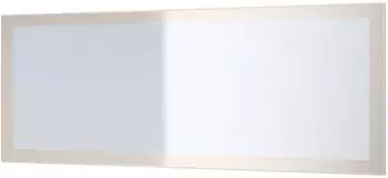 Vladon Lima V3 Wandspiegel sandgrau hochglanz, 139x55cm
