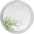Vladon Globe Wandspiegel rund, MDF-Rahmen, Beton Oxid Optik, 50cm (50027527)